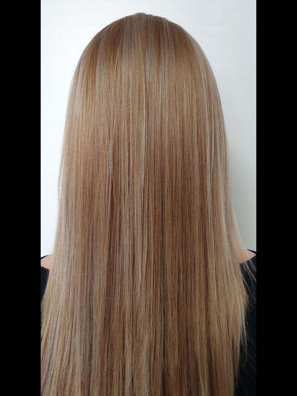 Koperbland lang haar