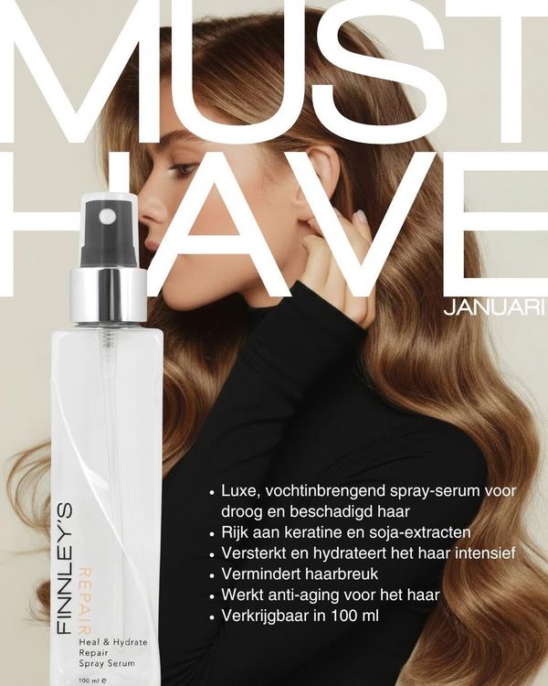 Verzorg je haar in deze koude maanden met de OTC Heal & Hydrate Repair Serum.